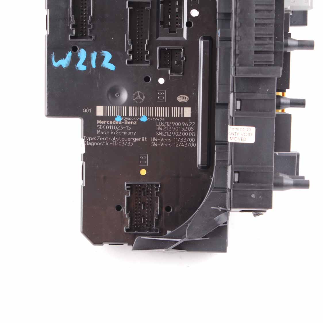 Mercedes W212 Fuse Box Relay Rear SAM Control Unit Module A2129009622