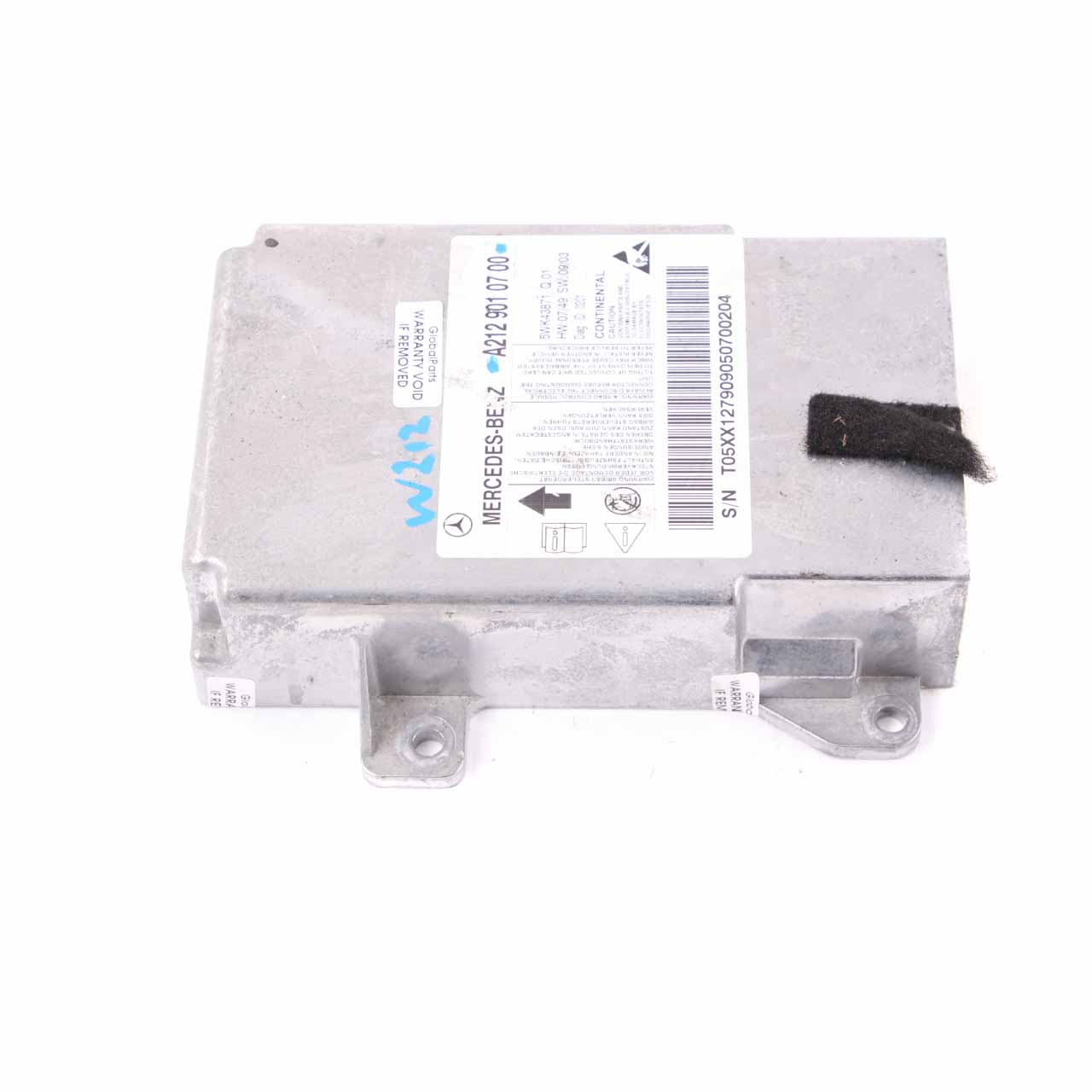 Mercedes W212 ECU Control Unit Sensor Module Airbag A2129010700