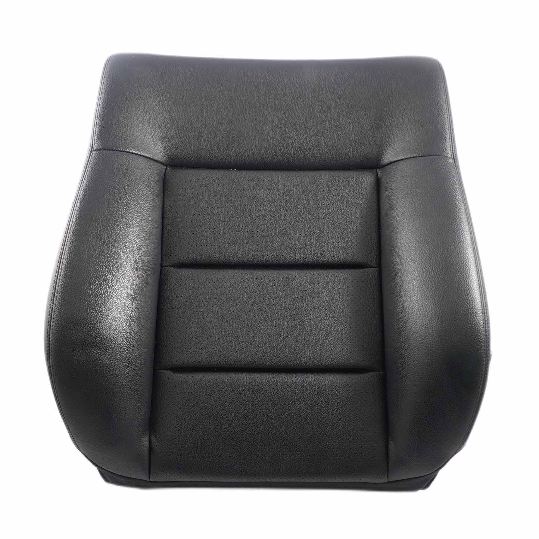 Mercedes W212 Seat Cover Front Left N/S Heated Backrest Imitation Leather Black