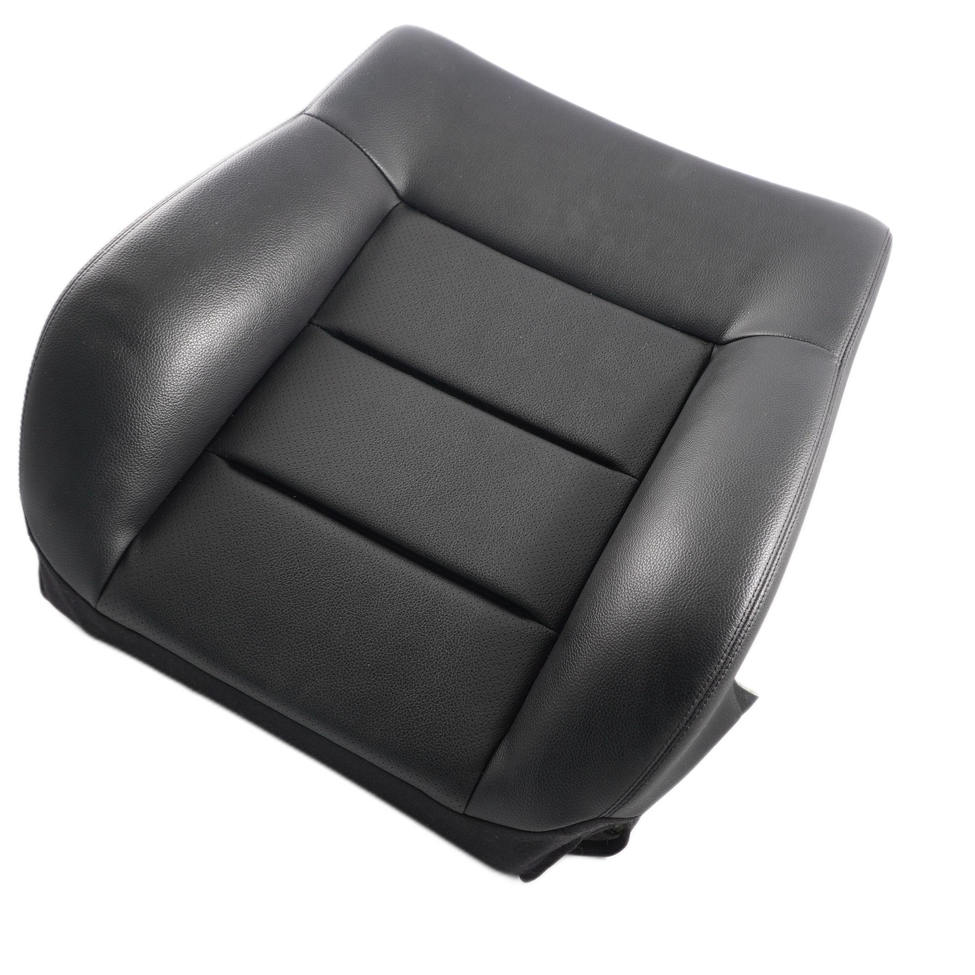 Mercedes W212 Seat Cover Front Left N/S Heated Backrest Imitation Leather Black