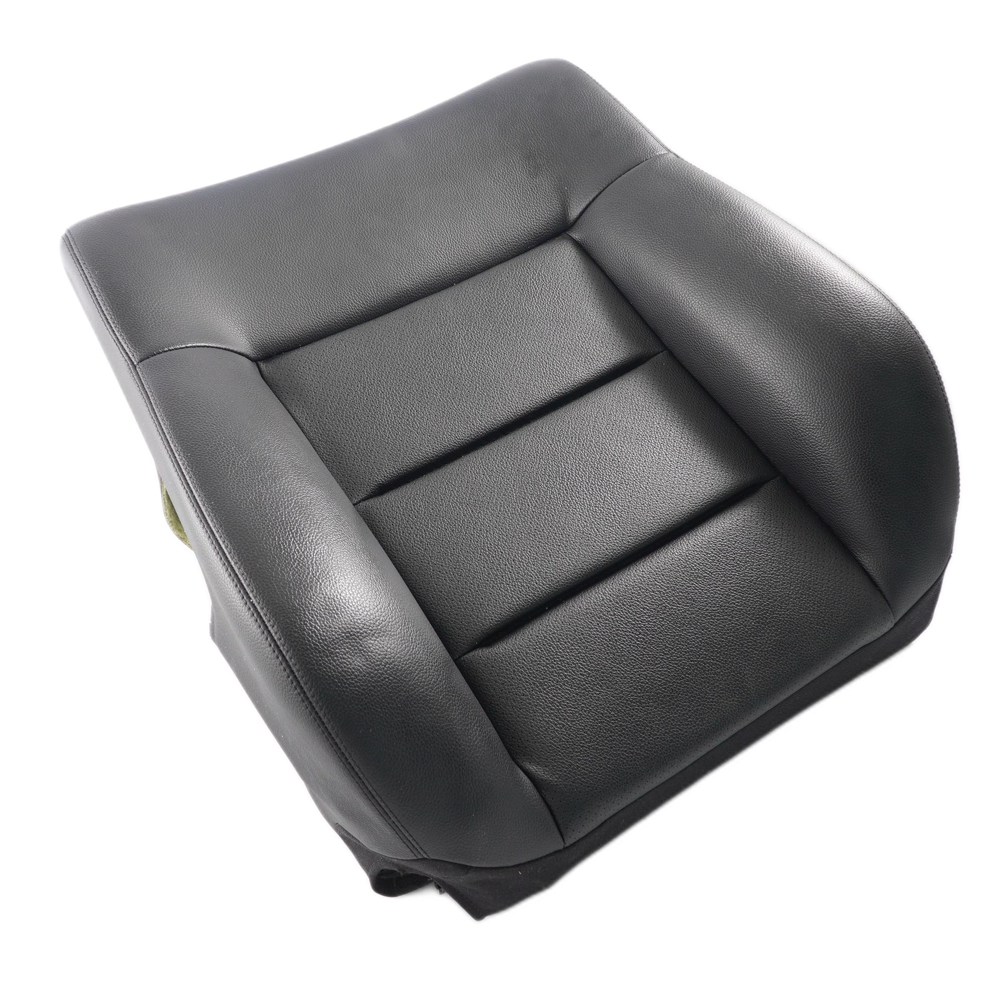 Mercedes W212 Seat Cover Front Left N/S Heated Backrest Imitation Leather Black