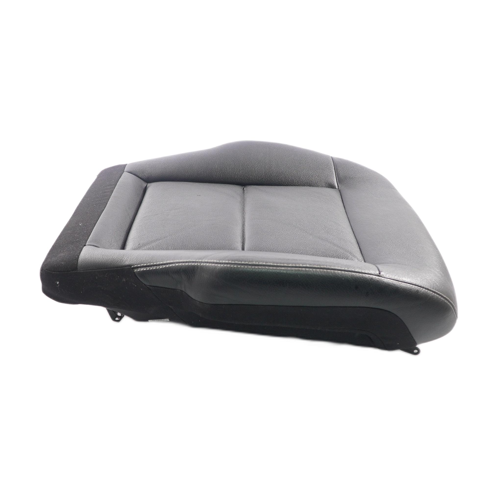 Mercedes W212 Seat Cover Front Right O/S Heated Seat Leather Covering Black