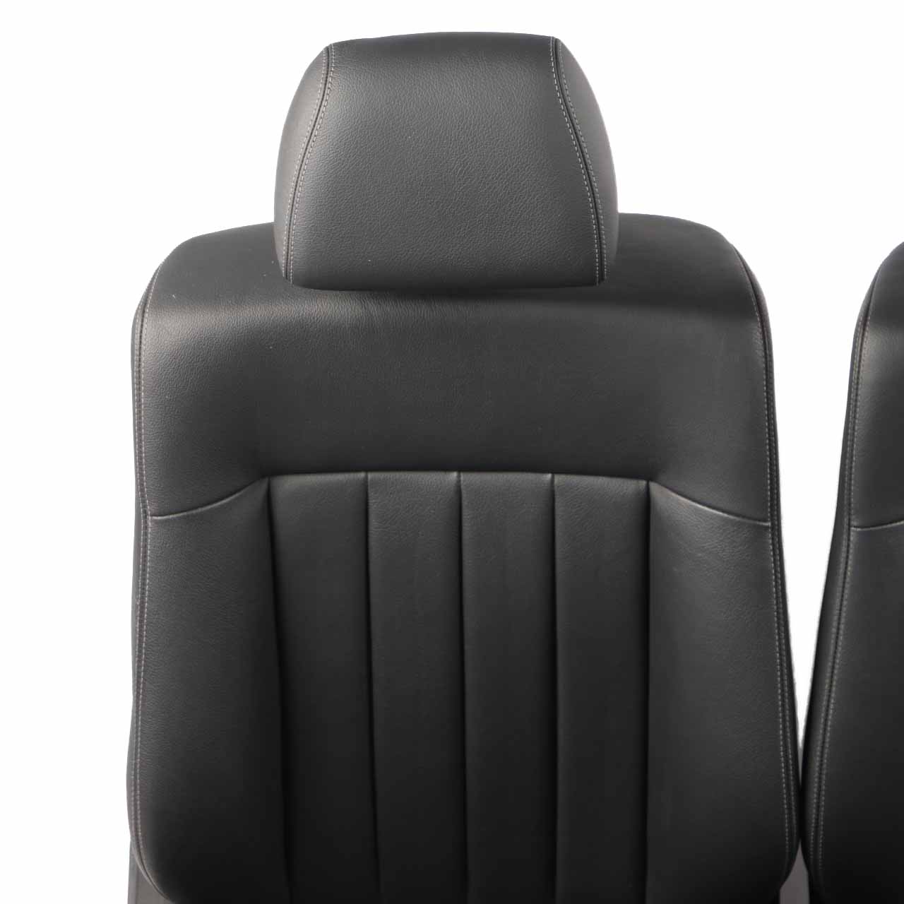 Seats Mercedes W212 Leather Black Anthracite Heated Front Rear Seat