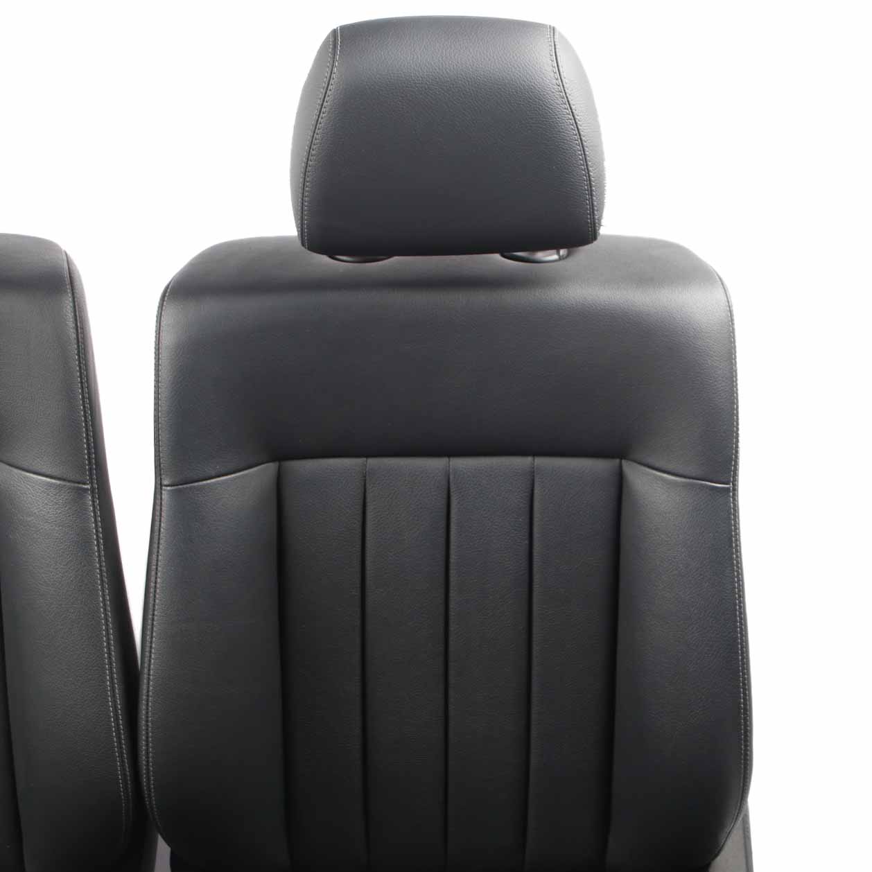 Seats Mercedes W212 Leather Black Anthracite Heated Front Rear Seat