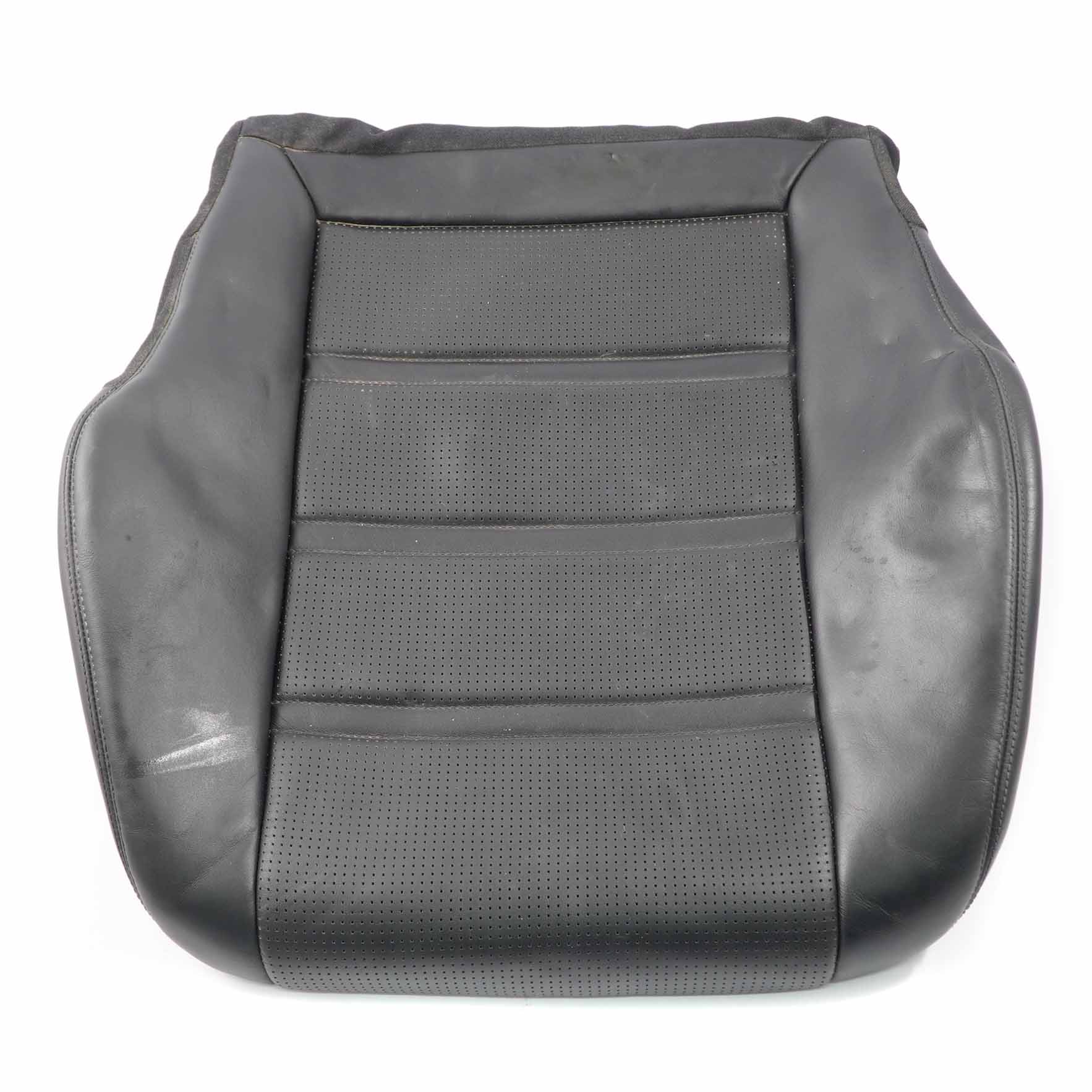 Mercedes W212 Seat Cover Front Left N/S Heated Sport Seat Leather Covering Black