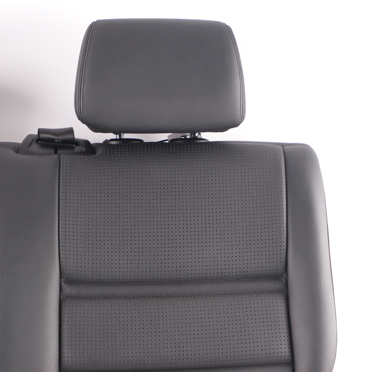 Mercedes W212 Rear Seat Backrest AMG Left N/S Rear Seat Back Cover Black Leather