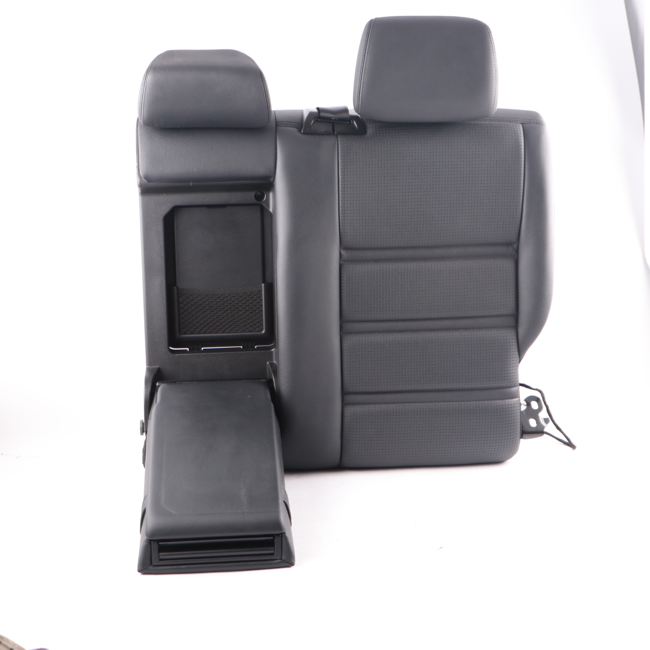 Mercedes W212 Rear Seat Backrest AMG Left N/S Rear Seat Back Cover Black Leather