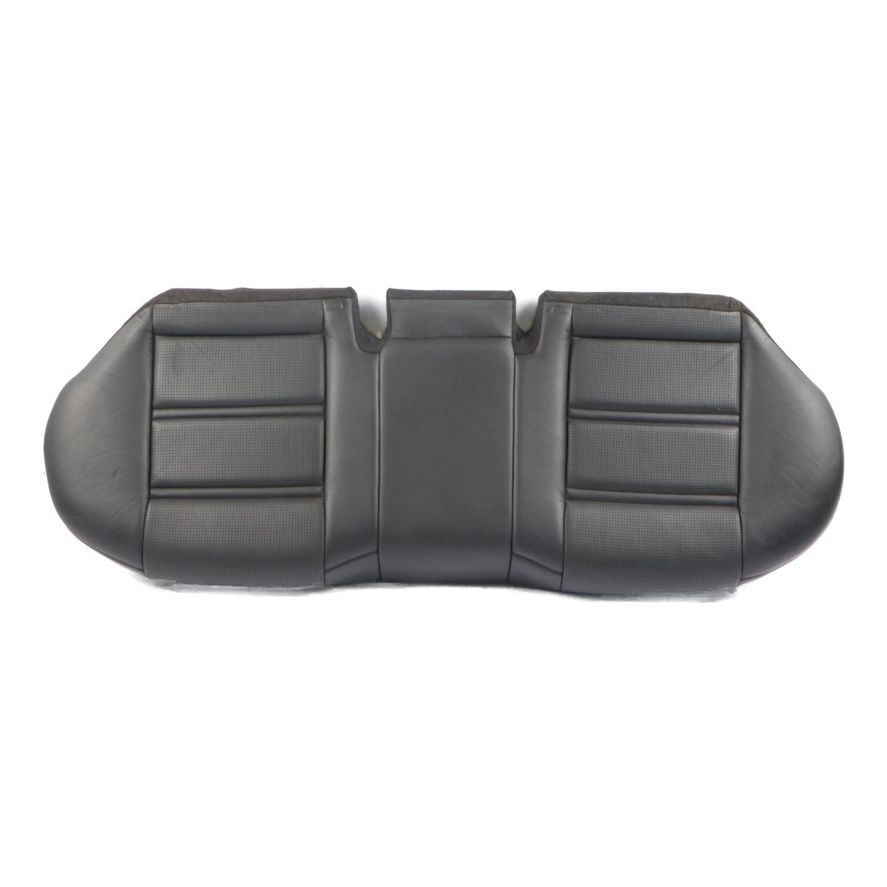 Rear Seat Bench Mercedes W212 Saloon AMG Rear Couch Covering Black Leather