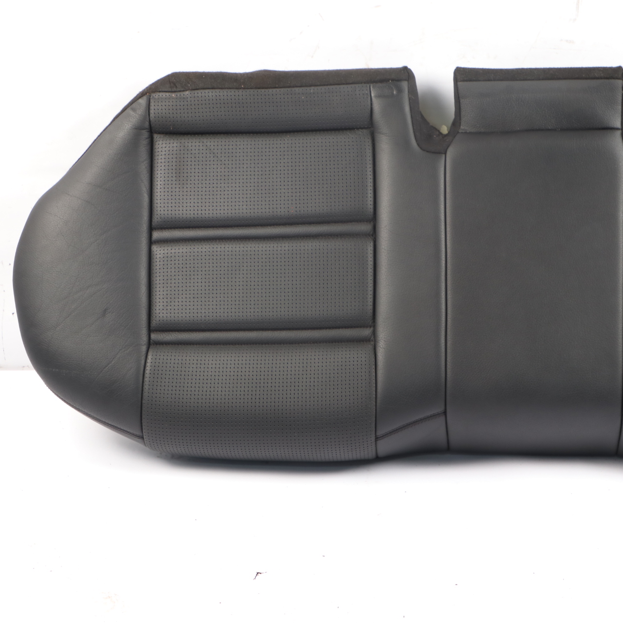 Rear Seat Bench Mercedes W212 Saloon AMG Rear Couch Covering Black Leather