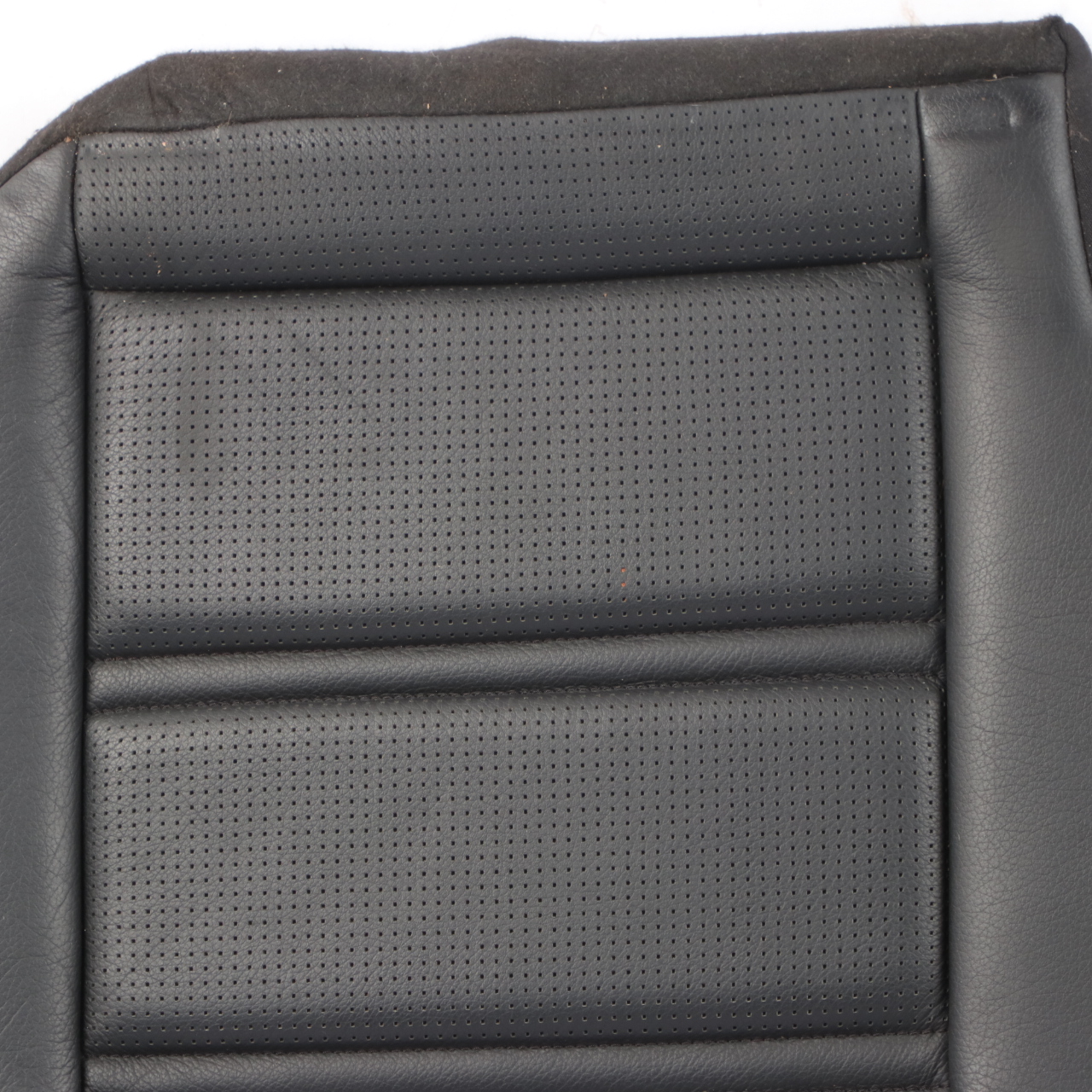 Rear Seat Bench Mercedes W212 Saloon AMG Rear Couch Covering Black Leather