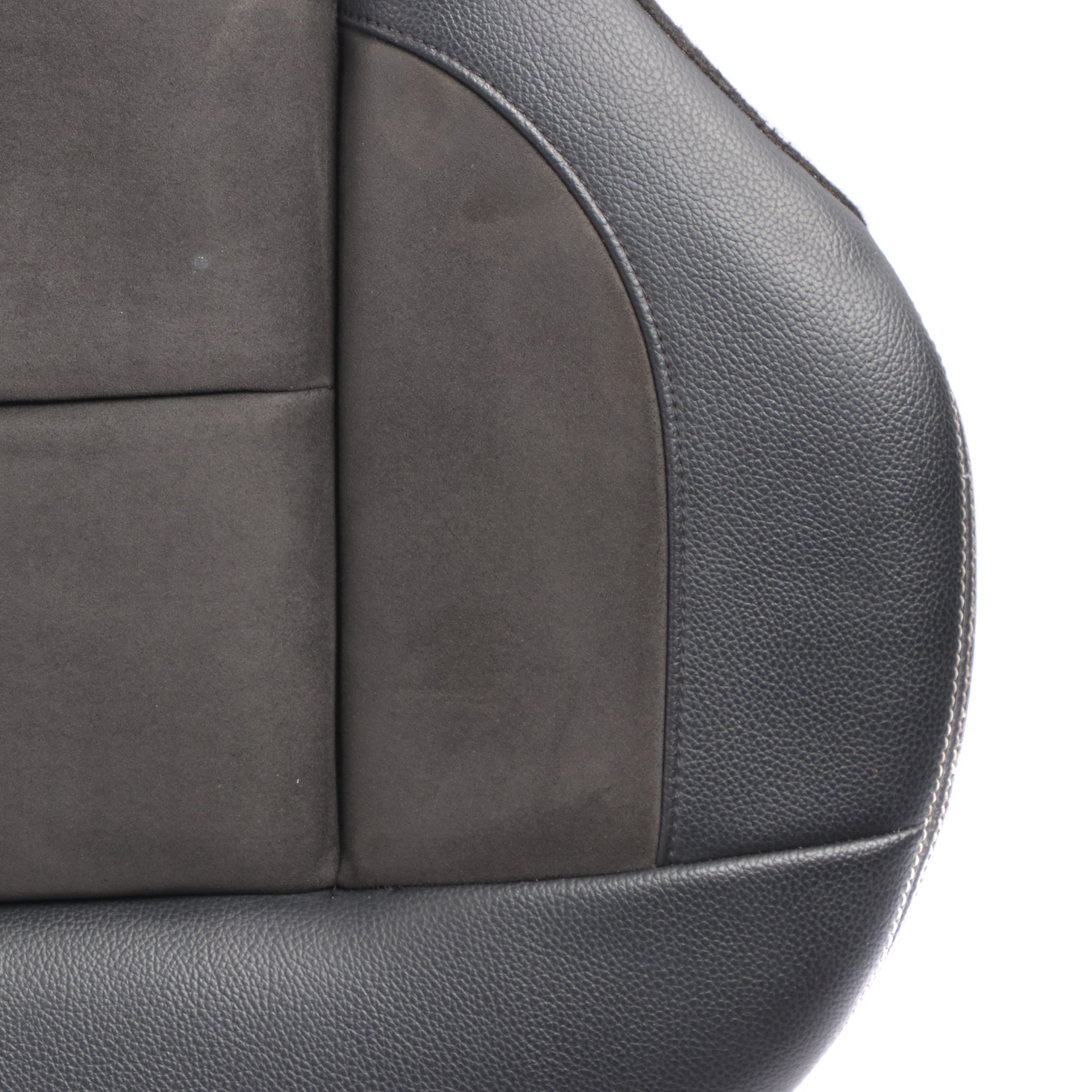 Rear Seat Bench Mercedes W212 Saloon Rear Couch Covering Black Anthracite