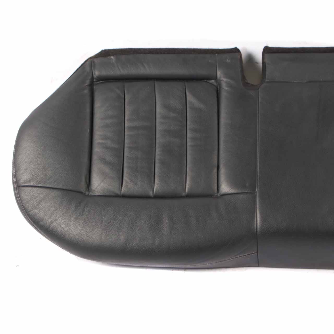 Mercedes W212 Saloon Rear Seat Bench Couch Covering Black Leather