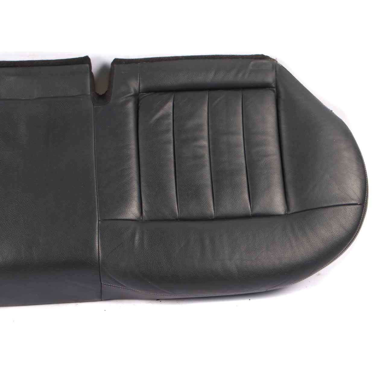 Mercedes W212 Saloon Rear Seat Bench Couch Covering Black Leather