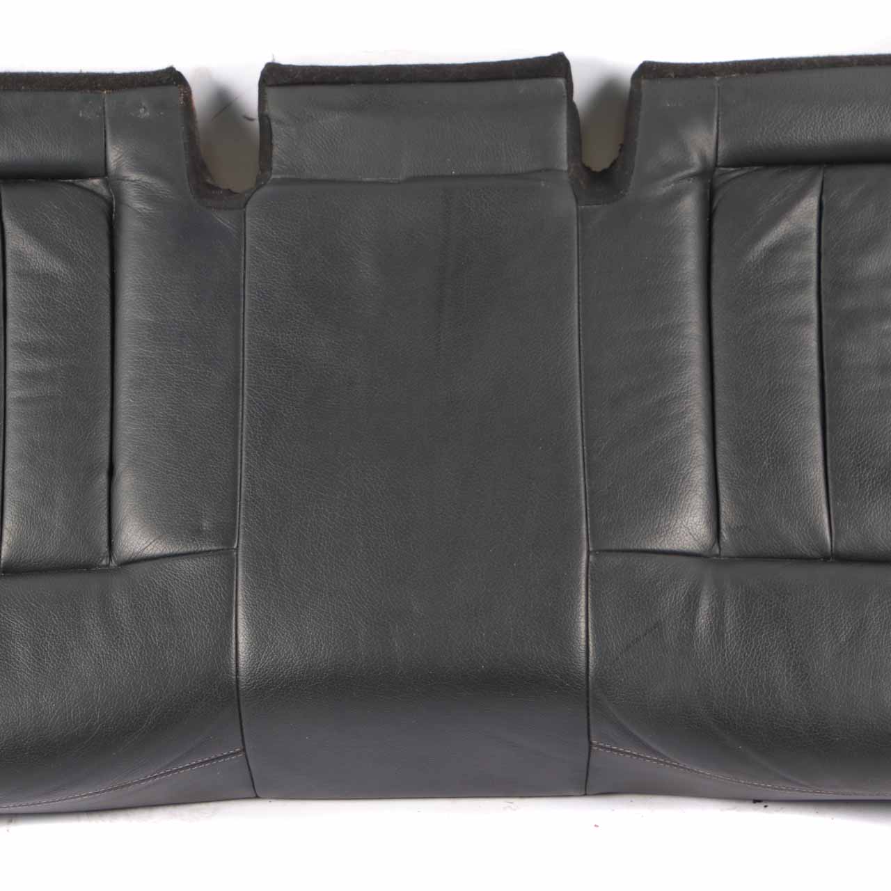 Mercedes W212 Saloon Rear Seat Bench Couch Covering Black Leather