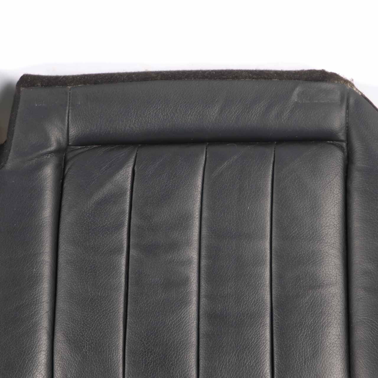 Mercedes W212 Saloon Rear Seat Bench Couch Covering Black Leather