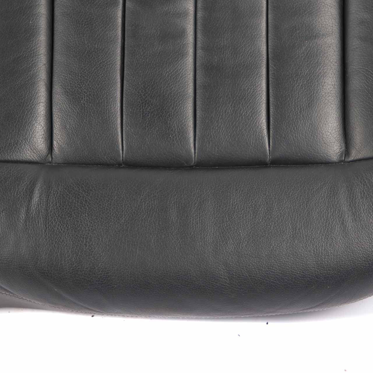 Mercedes W212 Saloon Rear Seat Bench Couch Covering Black Leather