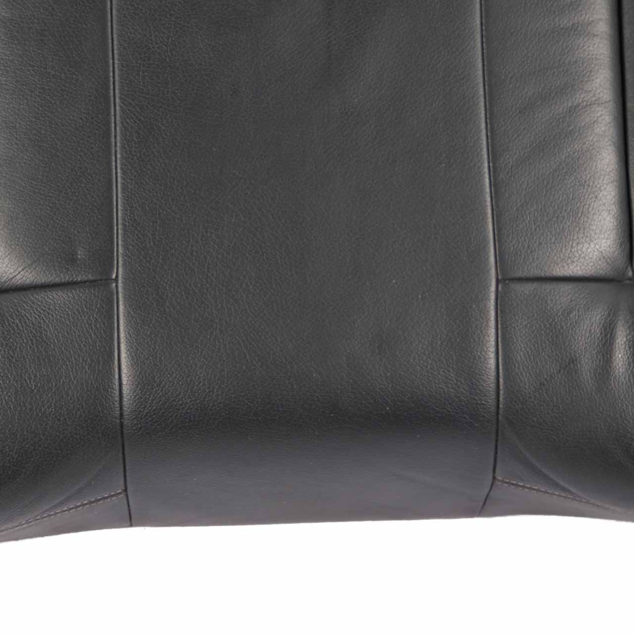 Mercedes W212 Saloon Rear Seat Bench Couch Covering Black Leather