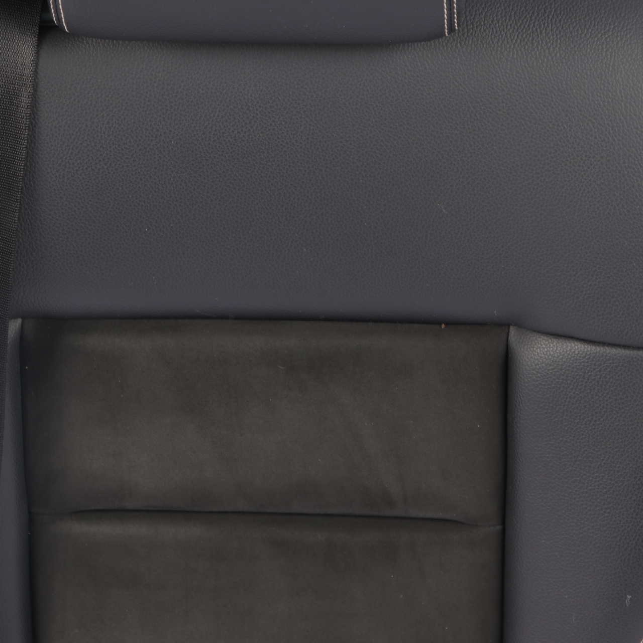 Mercedes W212 Rear Seat Backrest Estate Left N/S Cloth Imitation Leather Black