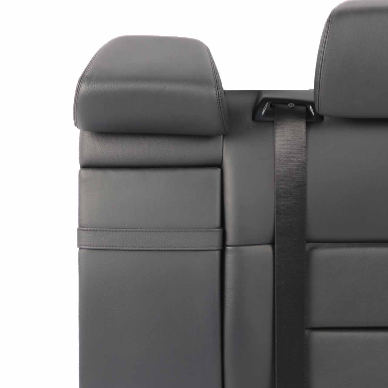 Mercedes S212 Estate Rear Seat Backrest Left Back Cover Black Leather