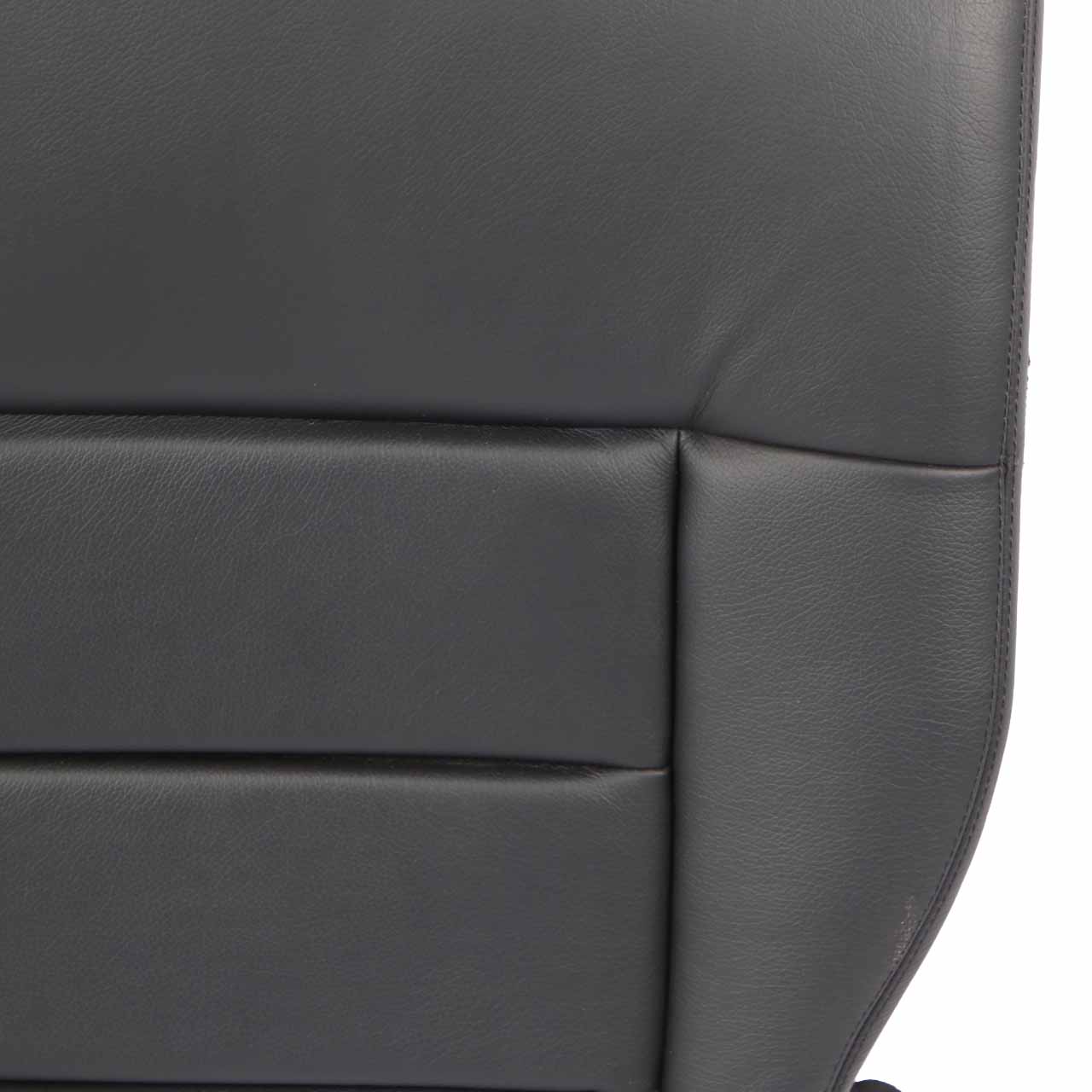 Mercedes S212 Estate Rear Seat Backrest Left Back Cover Black Leather