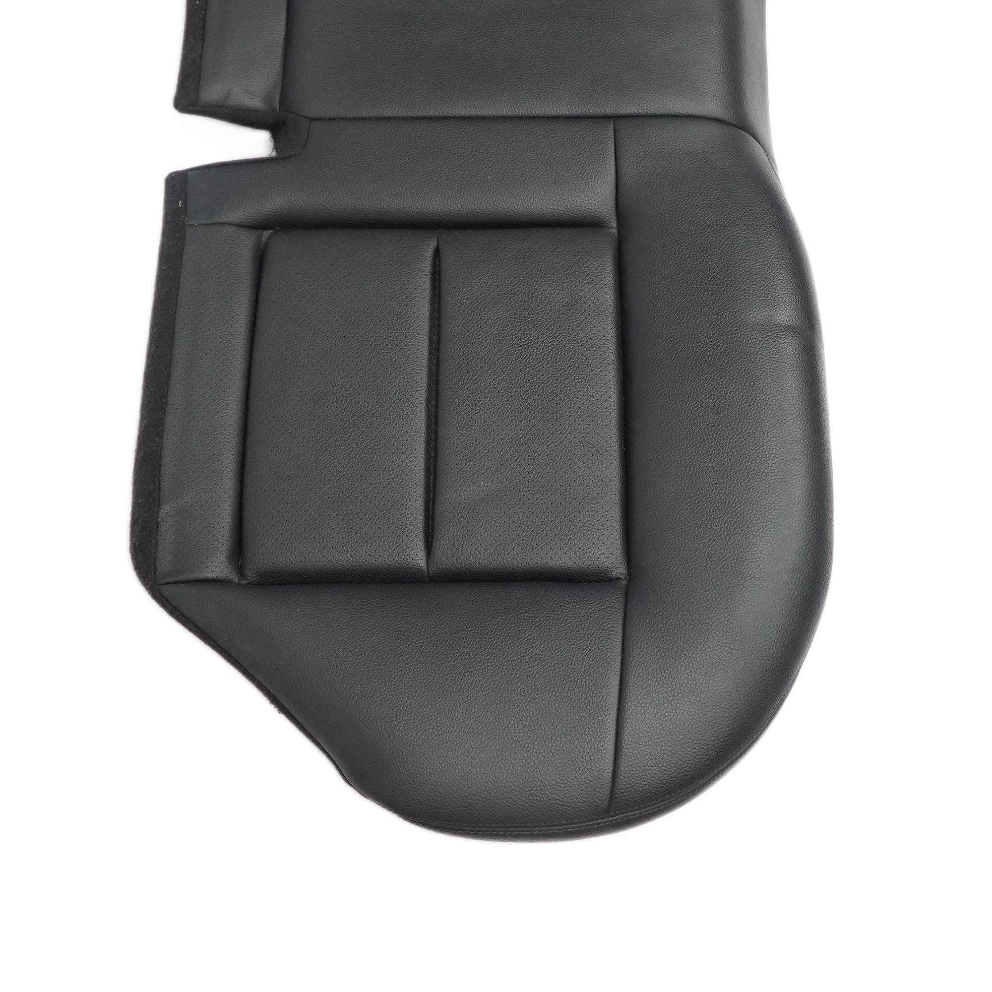 Mercedes W212 Saloon Rear Seat Bench Couch Cover Black Imitation Leather