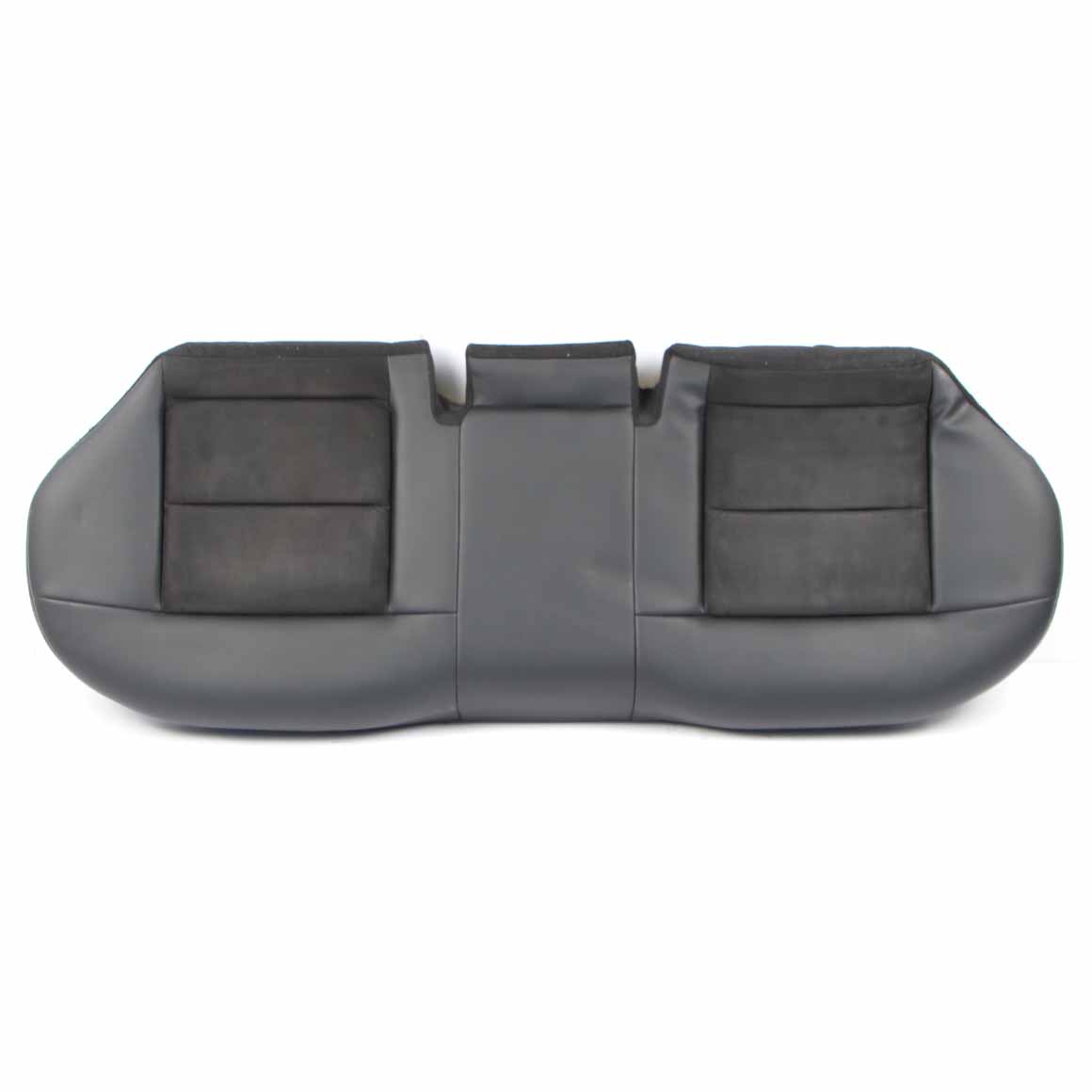 Mercedes W212 Saloon Rear Seat Bench Couch Covering Black Cloth Leather