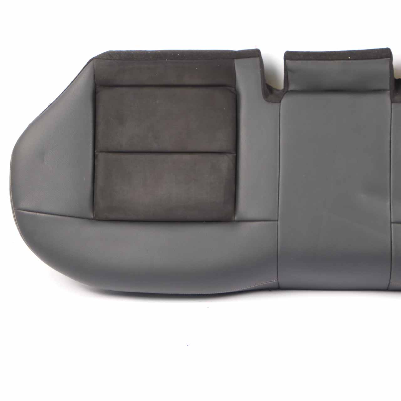 Mercedes W212 Saloon Rear Seat Bench Couch Covering Black Cloth Leather