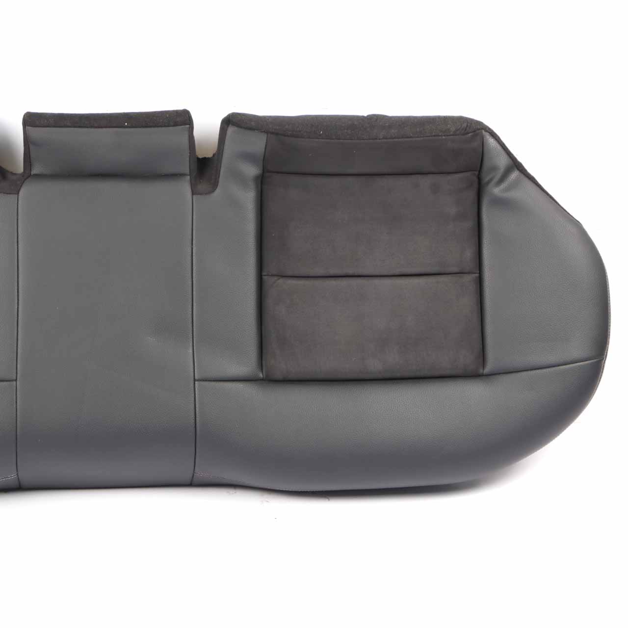 Mercedes W212 Saloon Rear Seat Bench Couch Covering Black Cloth Leather