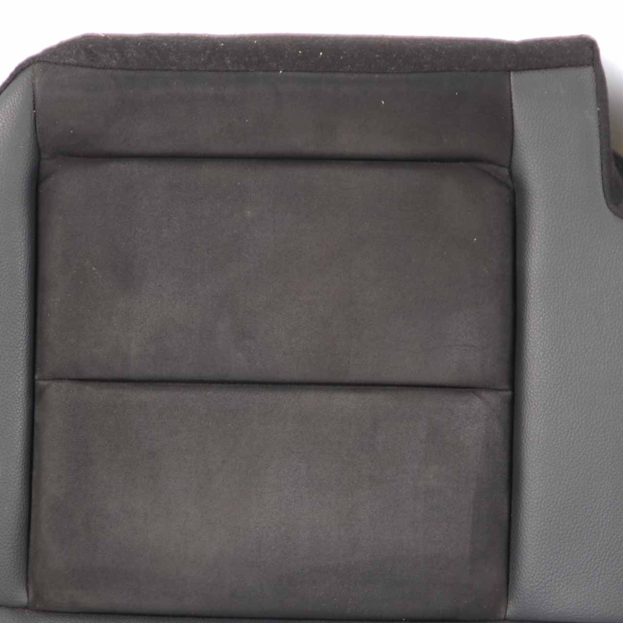 Mercedes W212 Saloon Rear Seat Bench Couch Covering Black Cloth Leather