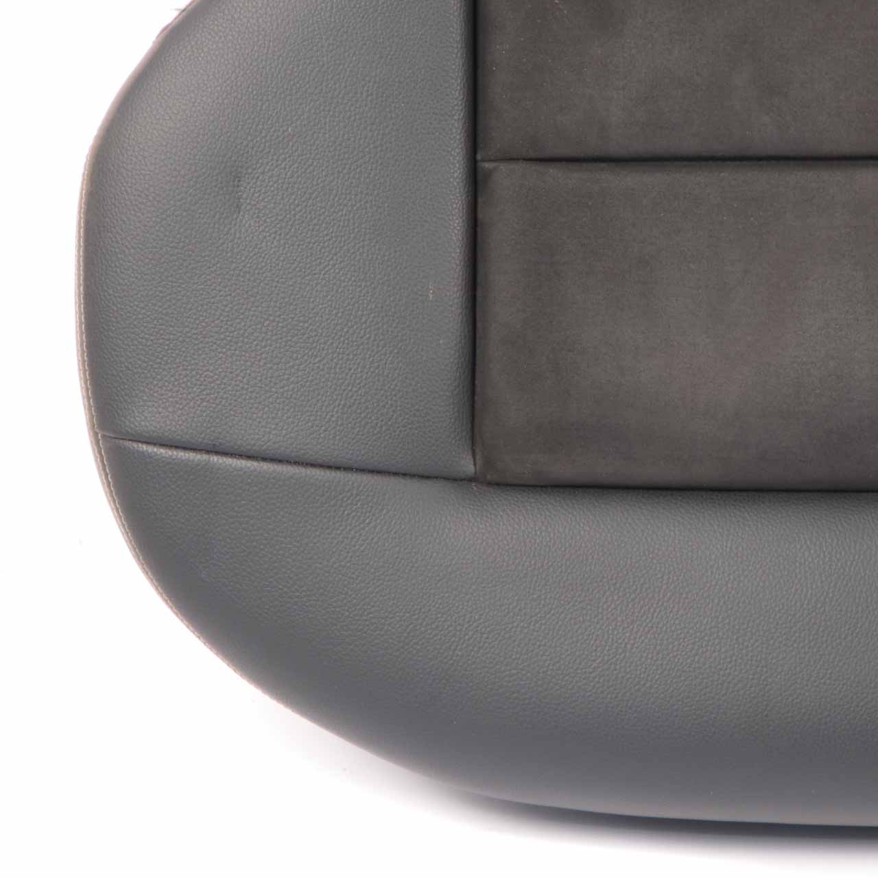 Mercedes W212 Saloon Rear Seat Bench Couch Covering Black Cloth Leather