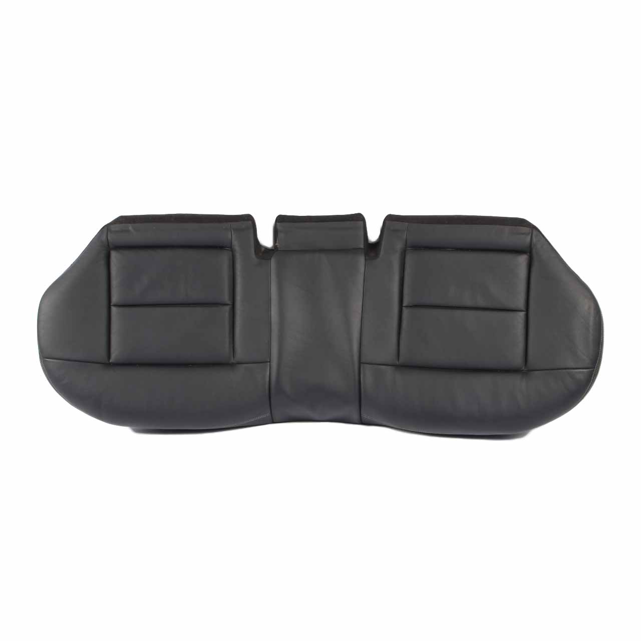 Mercedes W212 Rear Seat Bench Couch Cover Saloon Black Leather