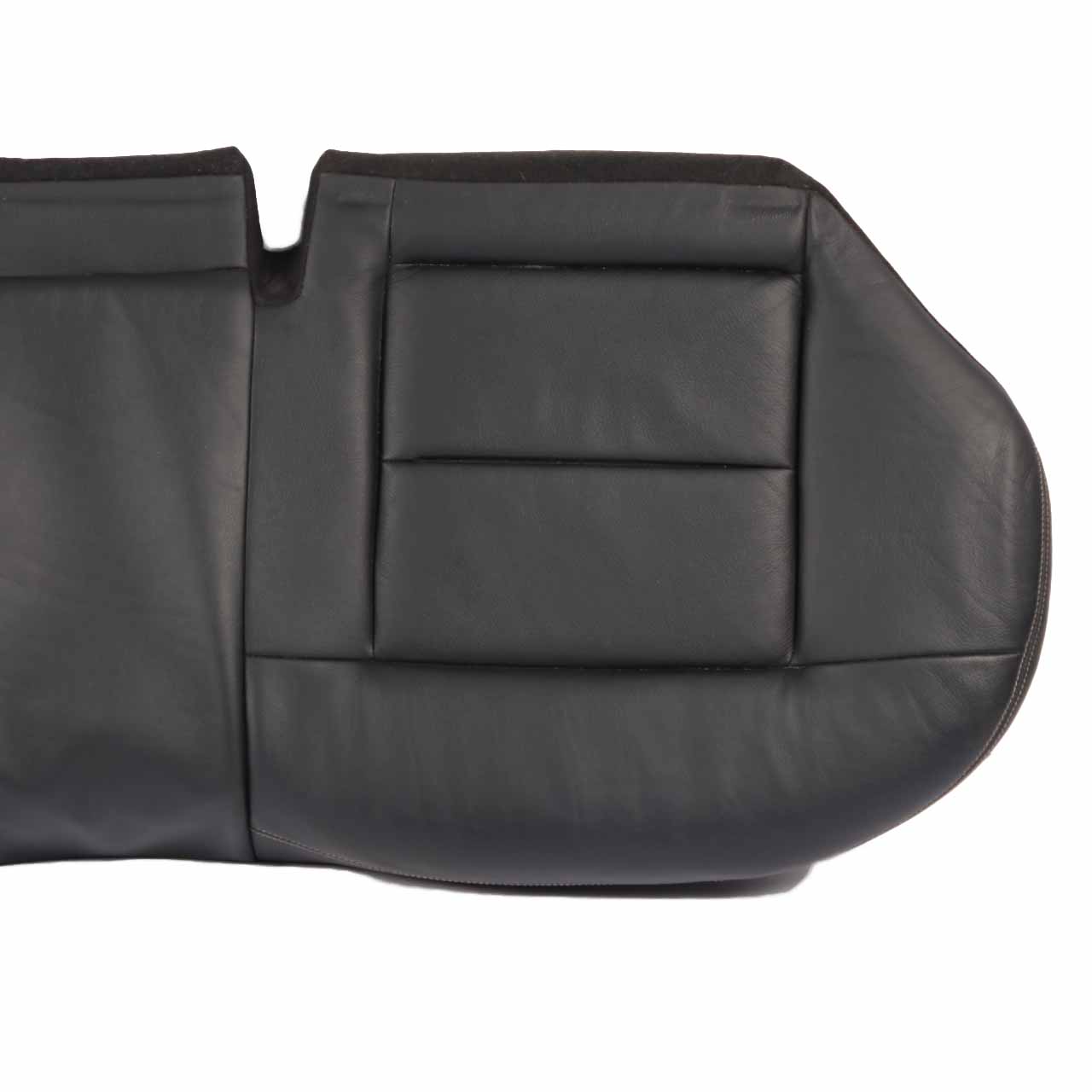 Mercedes W212 Rear Seat Bench Couch Cover Saloon Black Leather