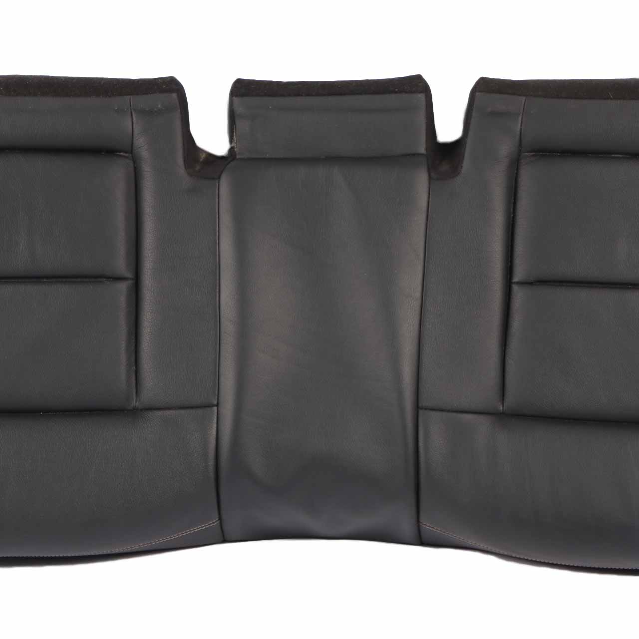 Mercedes W212 Rear Seat Bench Couch Cover Saloon Black Leather