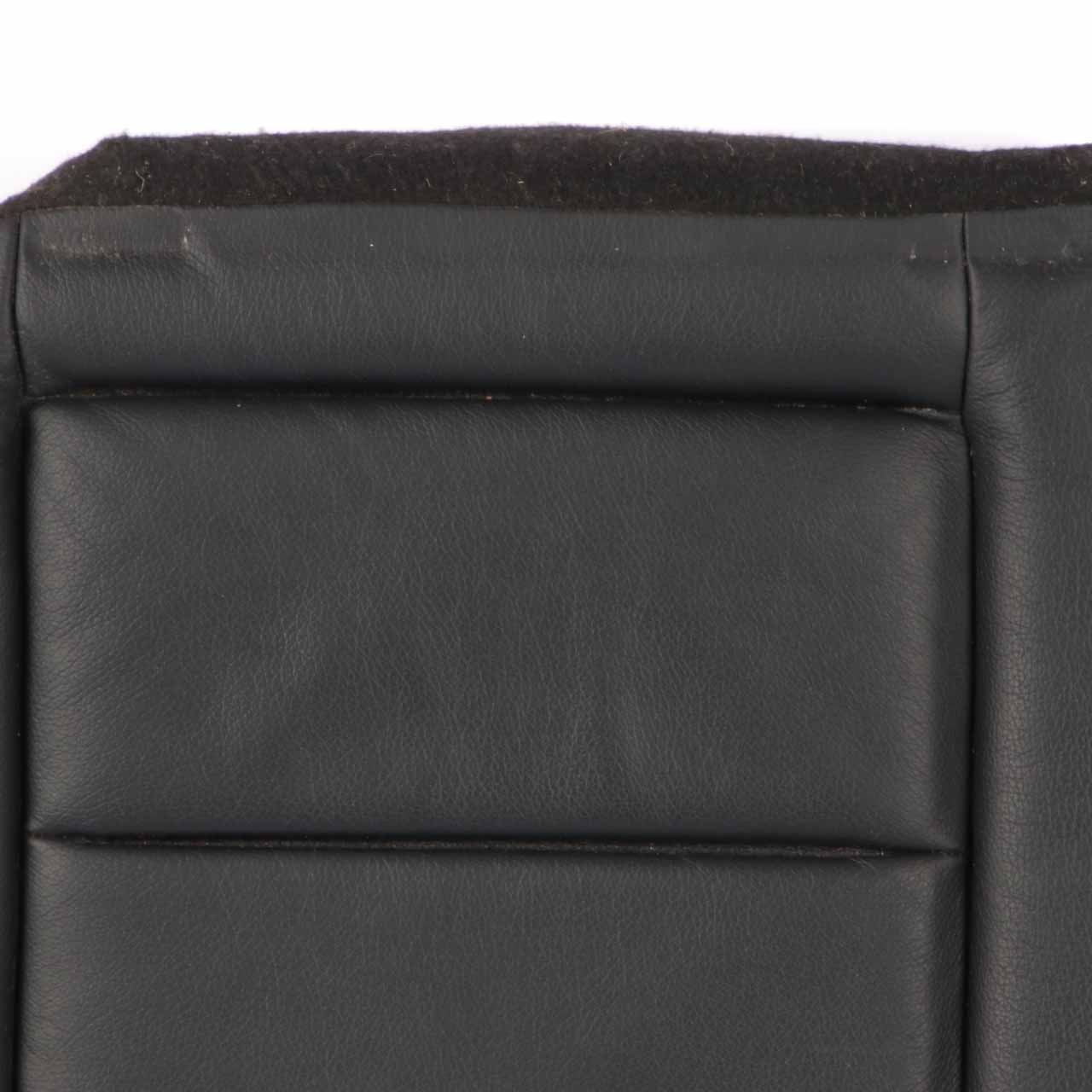 Mercedes W212 Rear Seat Bench Couch Cover Saloon Black Leather