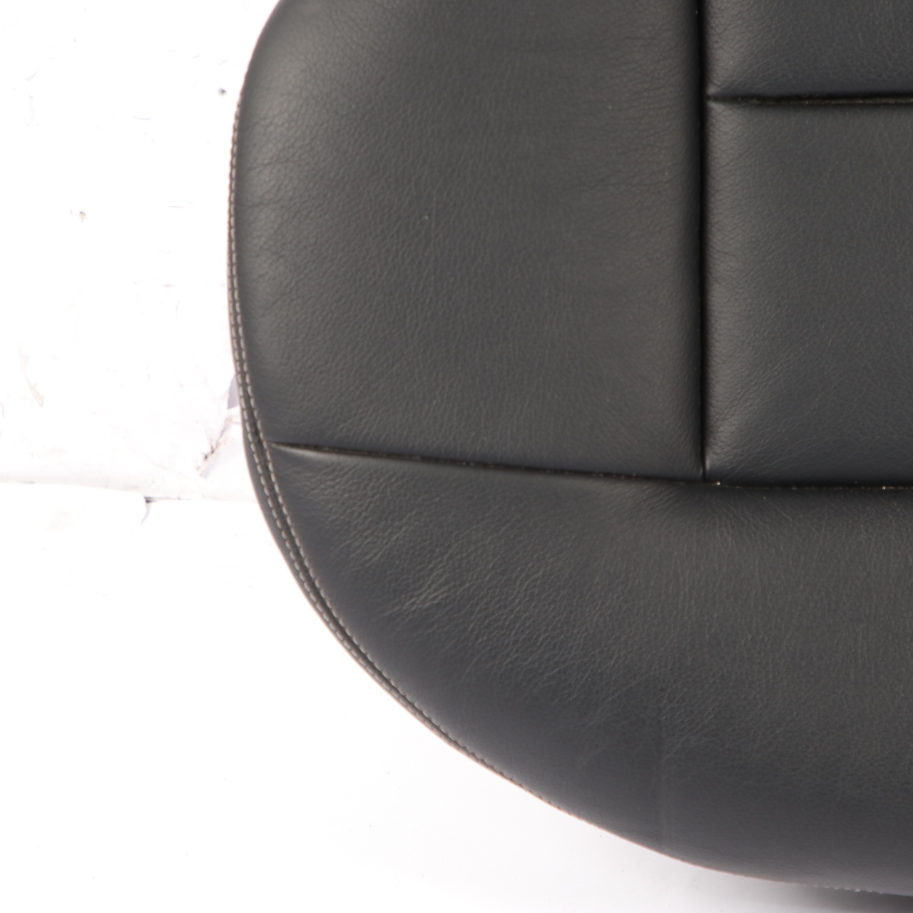 Mercedes W212 Rear Seat Bench Couch Cover Saloon Black Leather