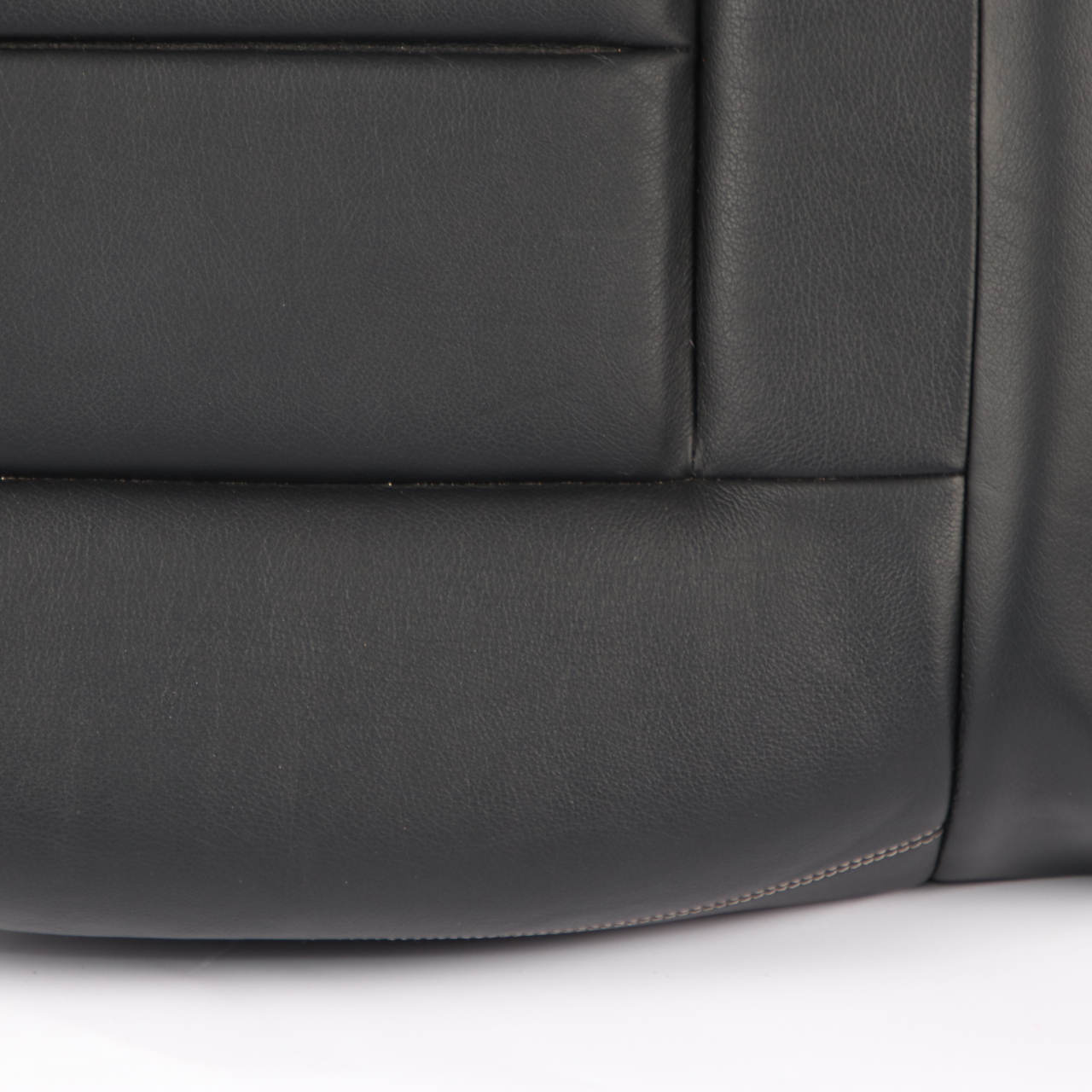 Mercedes W212 Rear Seat Bench Couch Cover Saloon Black Leather