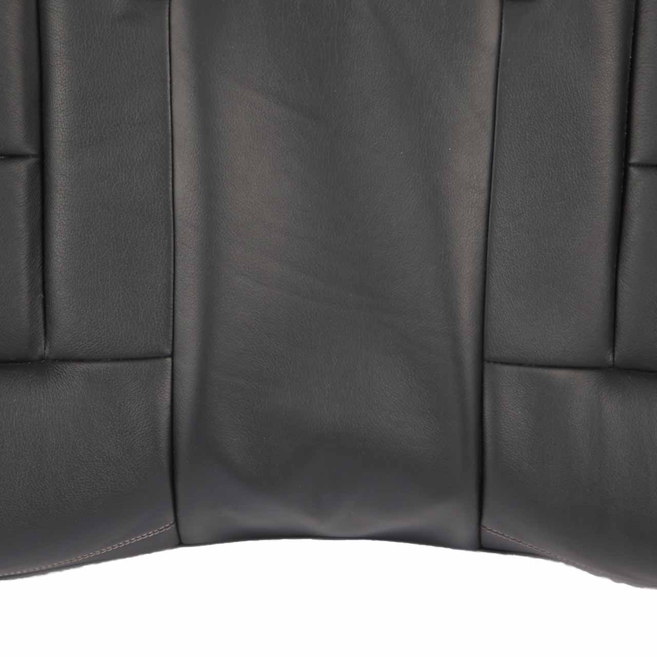 Mercedes W212 Rear Seat Bench Couch Cover Saloon Black Leather