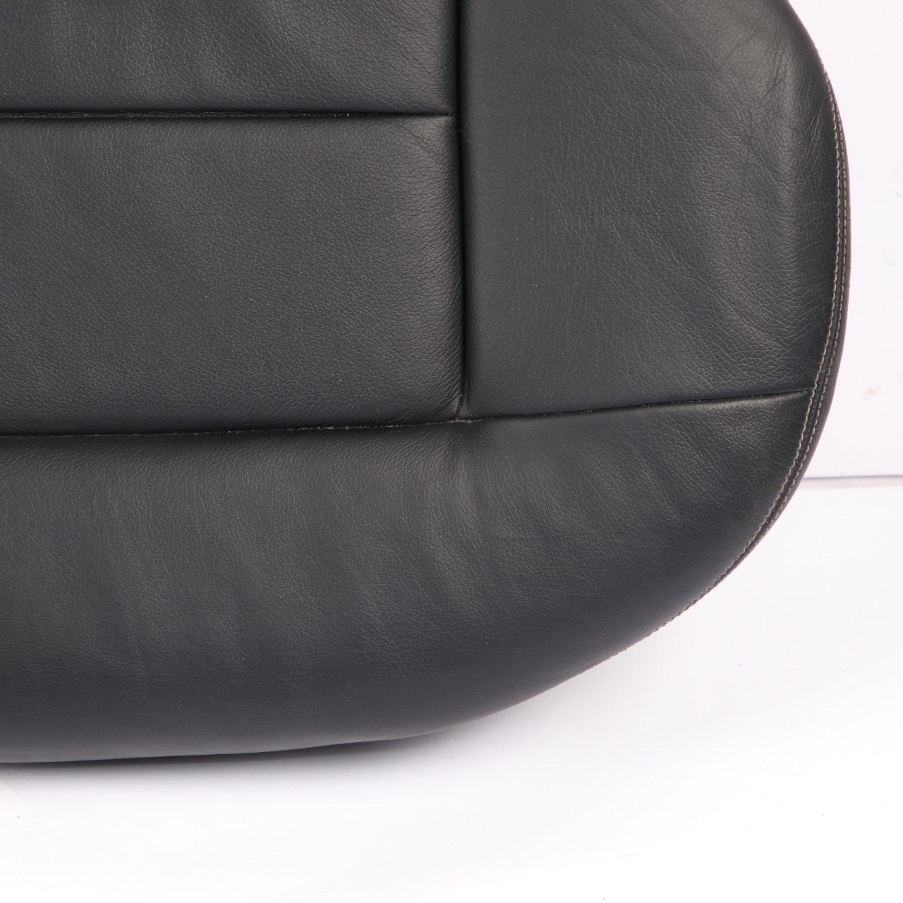 Mercedes W212 Rear Seat Bench Couch Cover Saloon Black Leather