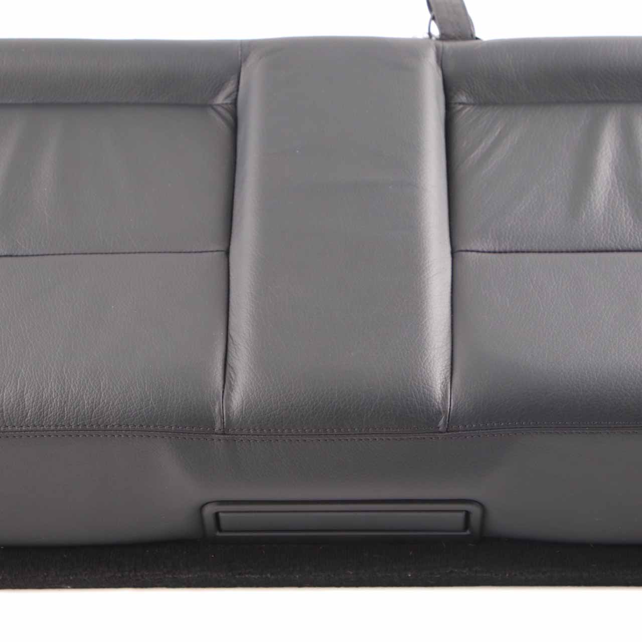 Mercedes S212 Estate Rear Seat Bench Folding Couch Cover Cushion Black Leather