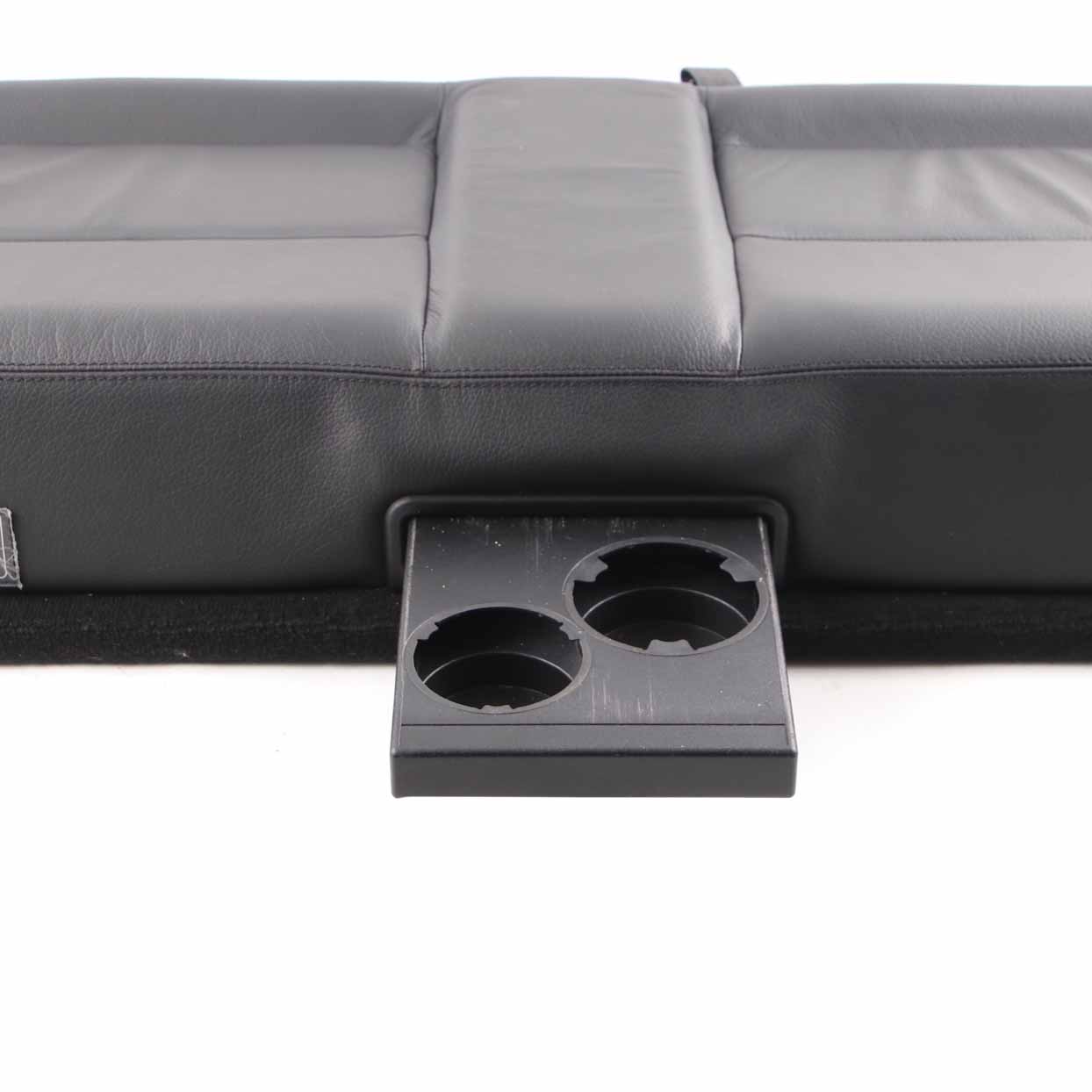 Mercedes S212 Estate Rear Seat Bench Folding Couch Cover Cushion Black Leather