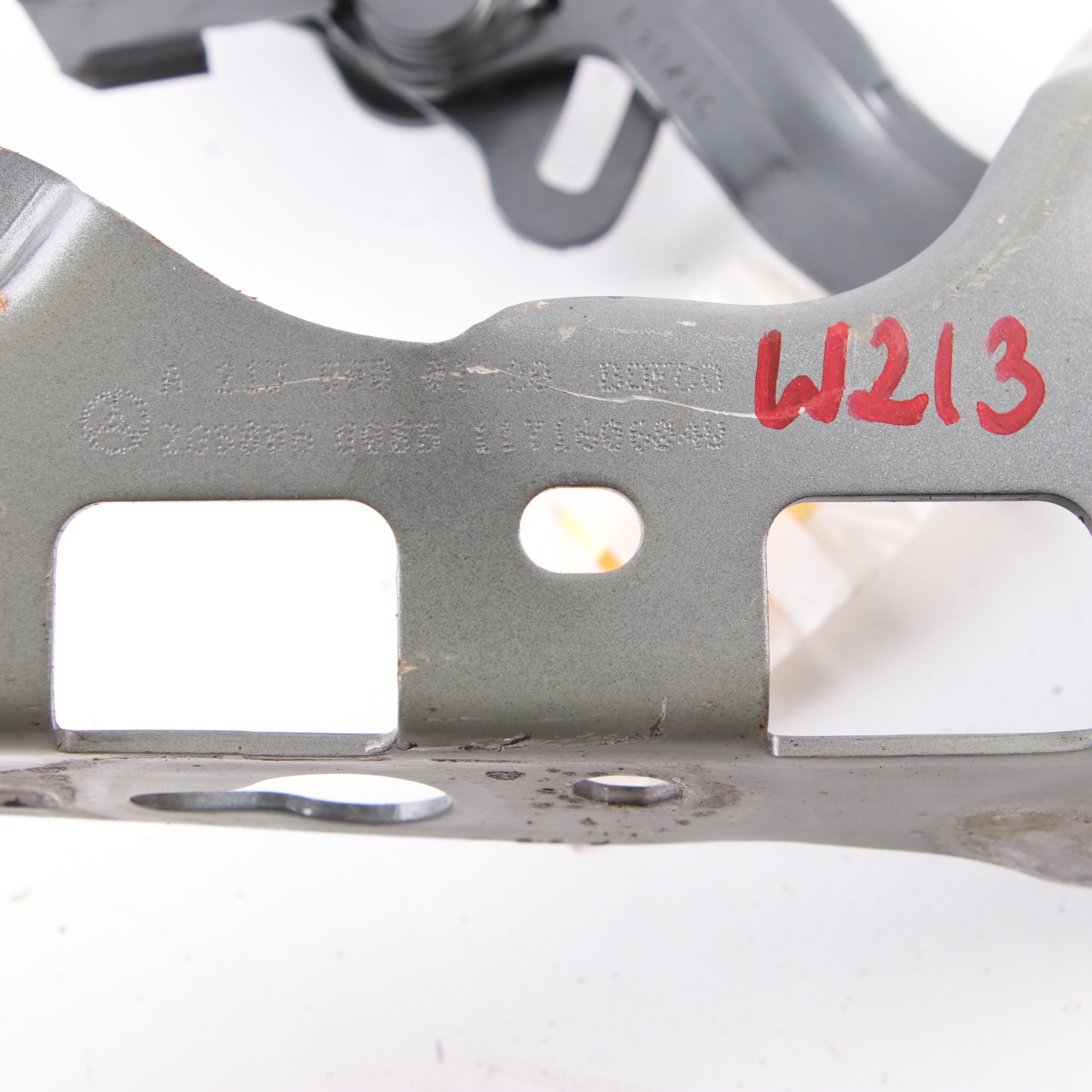 Mercedes W213 Hood Bonnet Hinge Left N/S hood Bonnet Front Selenite Grey - 992