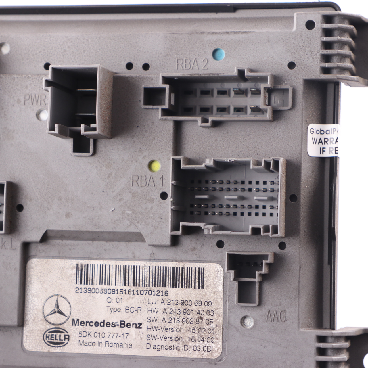 Mercedes W213 Comfort Control Module A2139006909