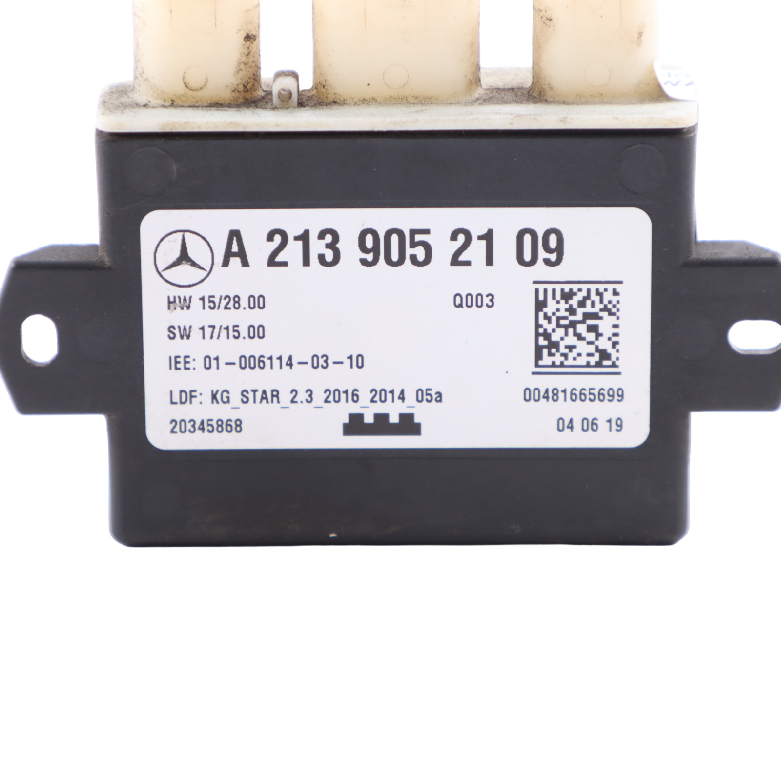 Mercedes W213 Rear Tailgate Boot Control Module Unit A2139052109 