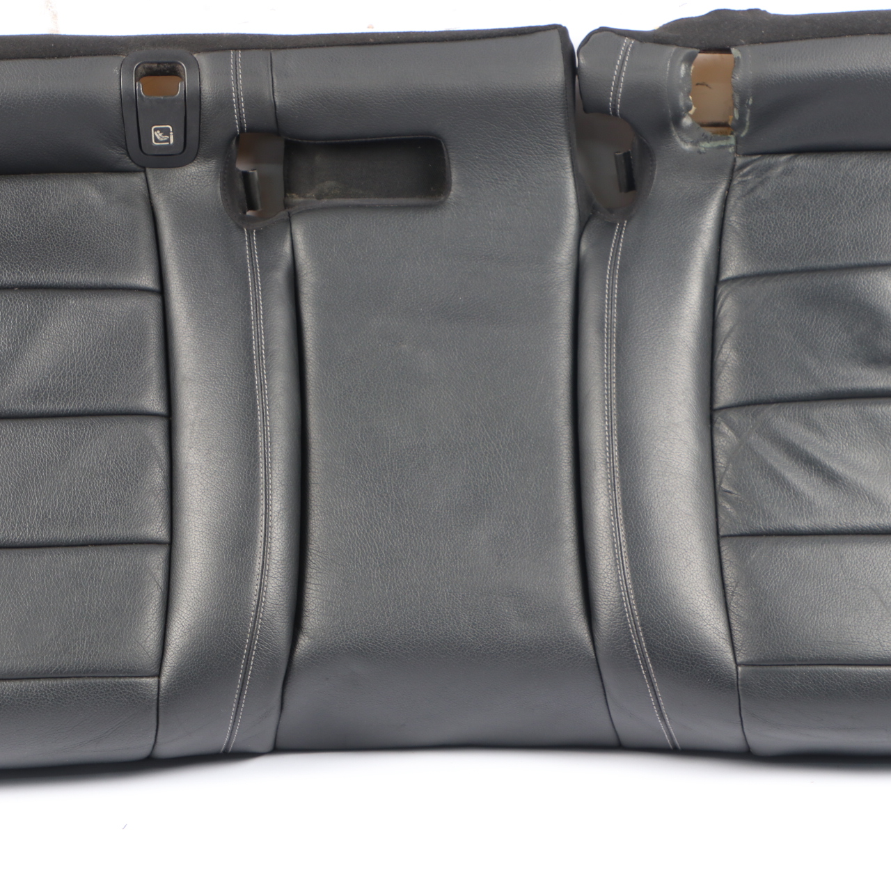 Rear Seat Bench Mercedes W213 Saloon Rear Bench Couch Covering Black Leather