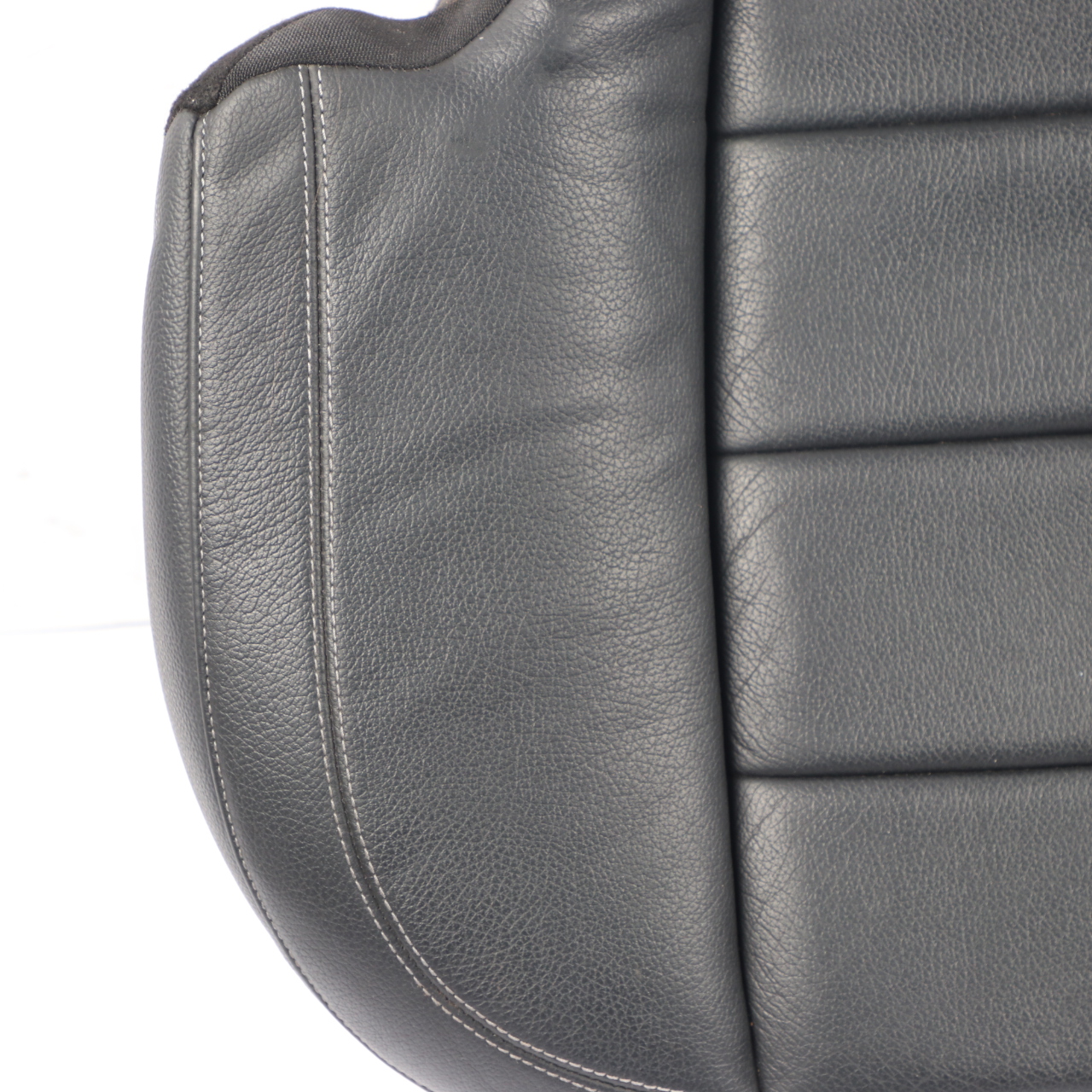 Rear Seat Bench Mercedes W213 Saloon Rear Bench Couch Covering Black Leather