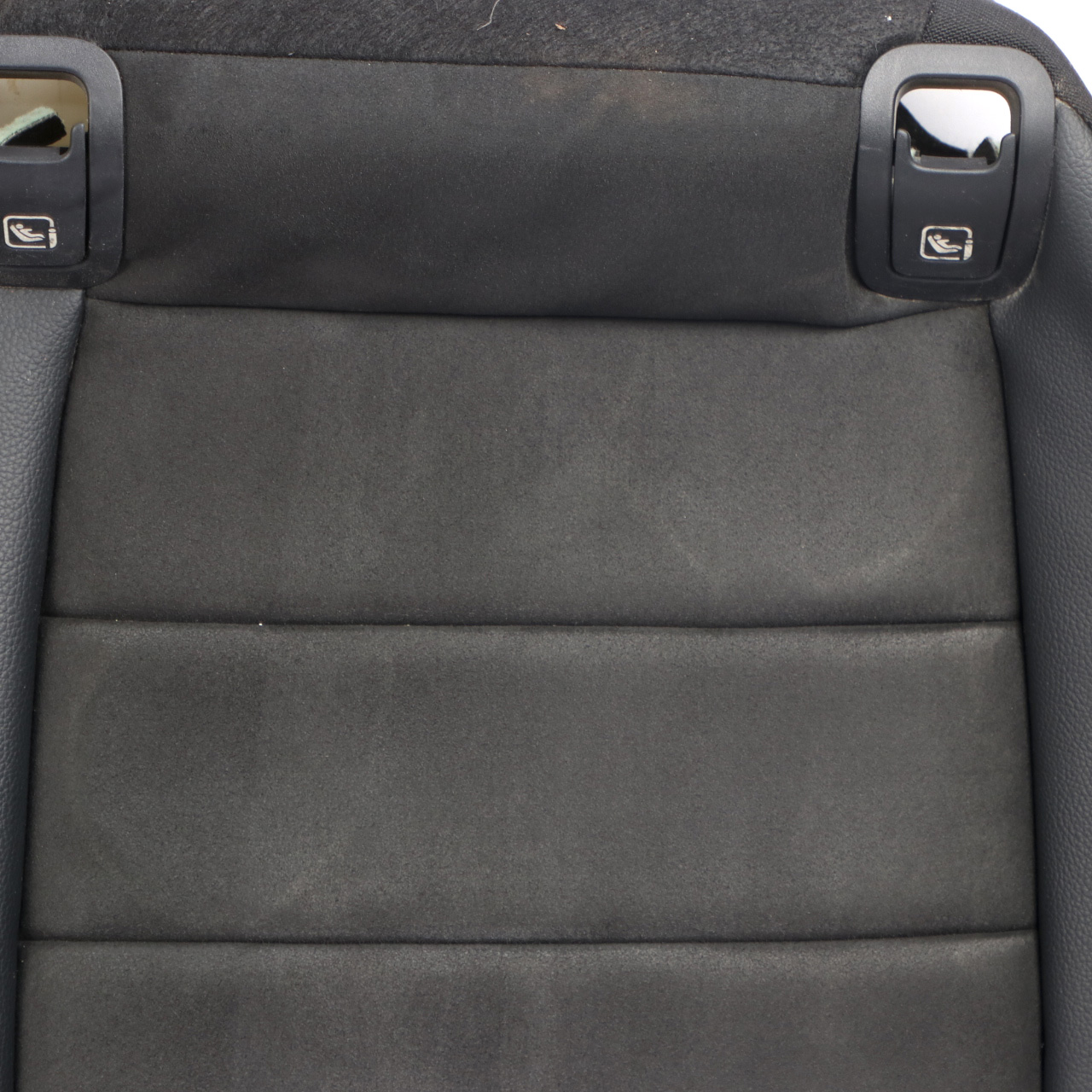 Mercedes W213 Saloon Rear Seat Bench Couch Cover Fabric Imitation Leather Black