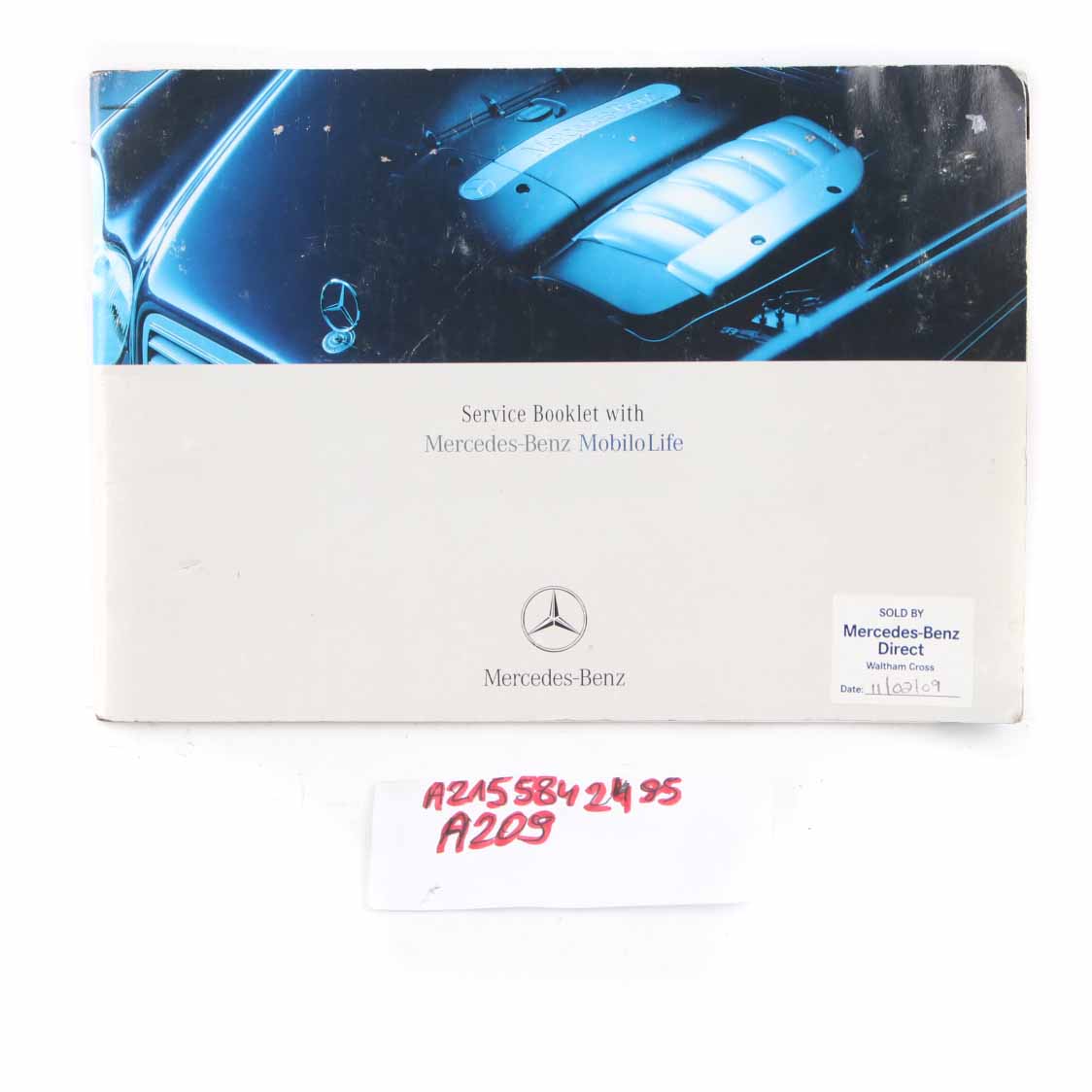 Mercedes W209 Service Booklet Service Book MobiloLife A2155842495