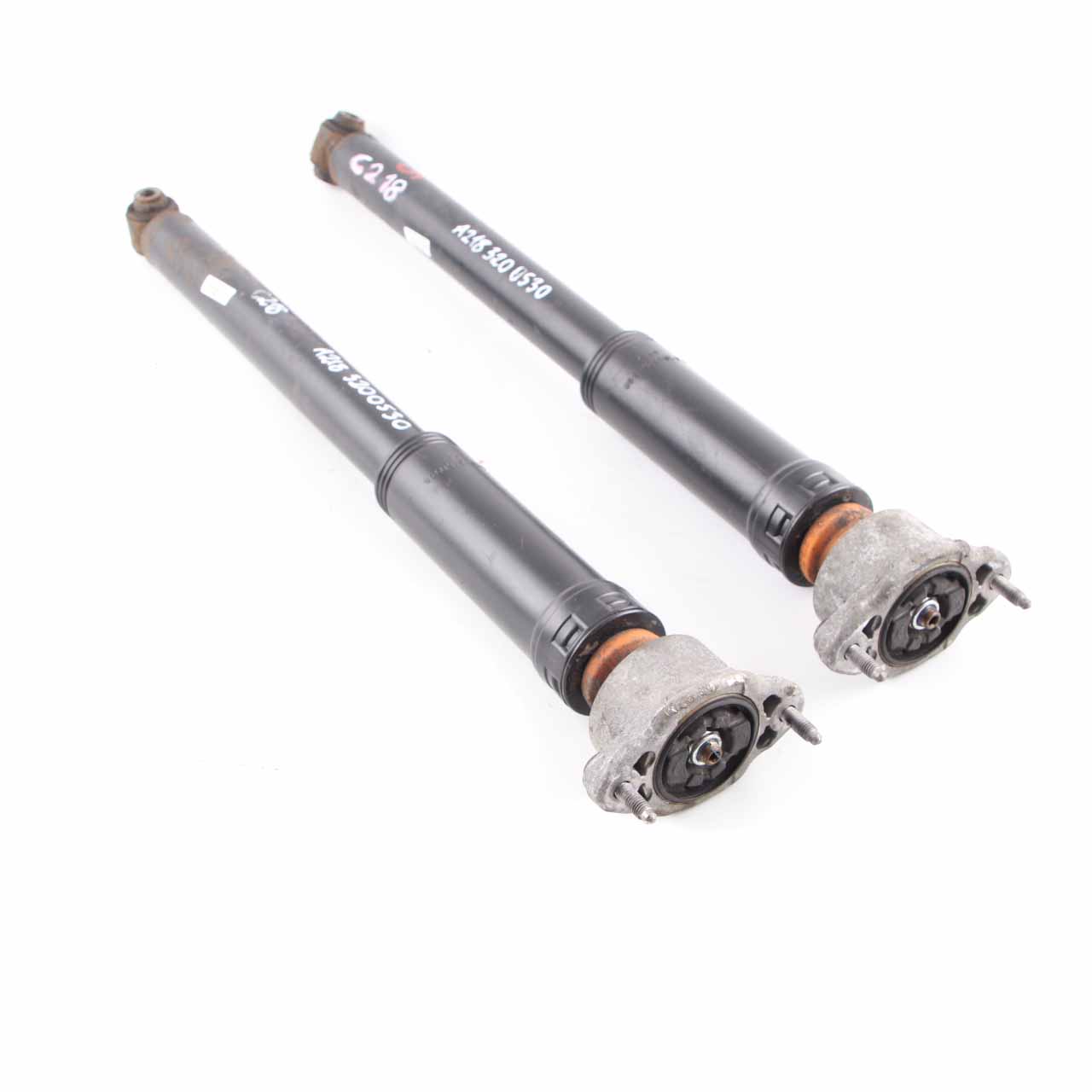 Mercedes CLS W218 Spring Strut Rear Left Right N/O/S Shock Absorber Set