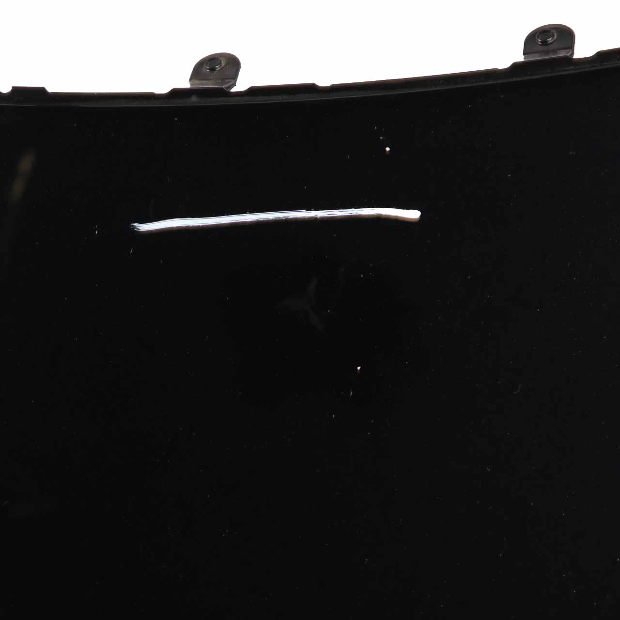 Mercedes W218 Hood Bonnet Trim Panel Covering Obsidian Black Metallic - 197