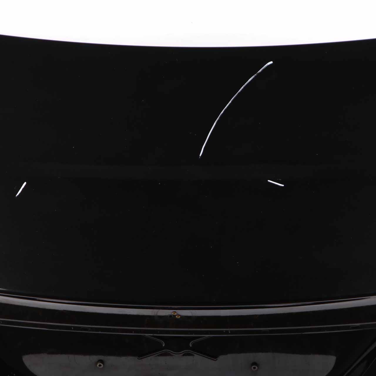 Mercedes W219 CLS Boot Trunk Lid Tailgate Panel Obsidian Black Metallic - 197